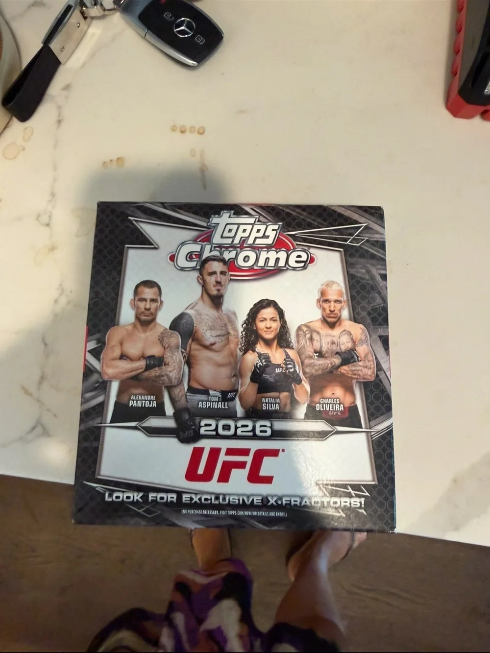 2026 UFC Trading Cards with  Box - Black/White